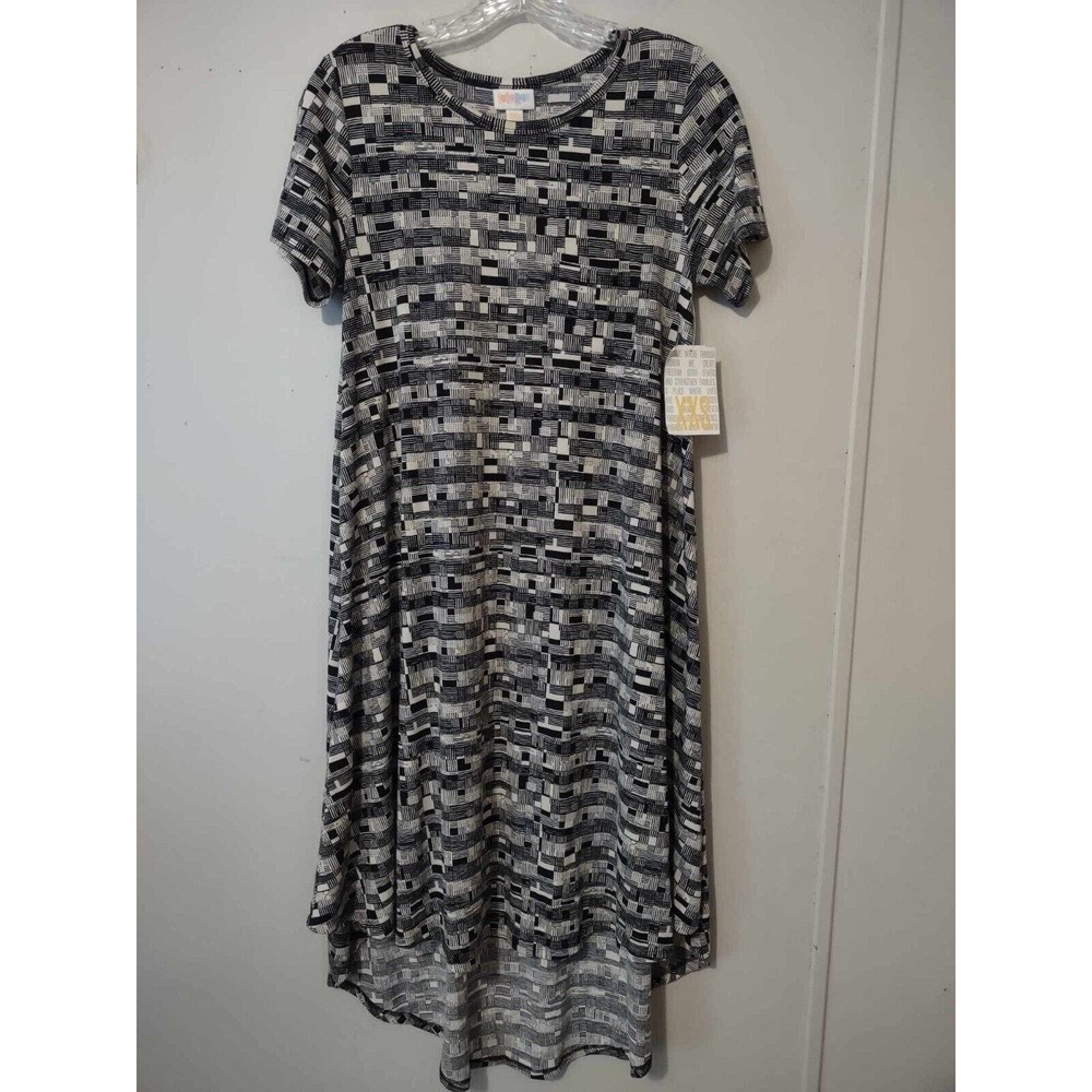 NWT Lularoe Black & White Carly Size XXS